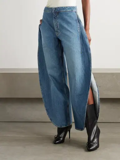 Alaïa High-rise Barrel-leg Jeans | Thumbnail 3