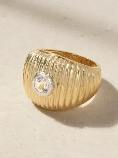 Yvonne Léon 9-karat Gold Topaz Ring | Thumbnail 1 Yvonne Léon 9-karat Gold Topaz Ring | Thumbnail 1