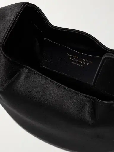 Gabriela Hearst Soft Demi Satin Clutch | Thumbnail 5 Gabriela Hearst Soft Demi Satin Clutch | Thumbnail 5