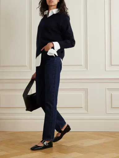 Allude Cashmere Sweater | Thumbnail 2 Allude Cashmere Sweater | Thumbnail 2