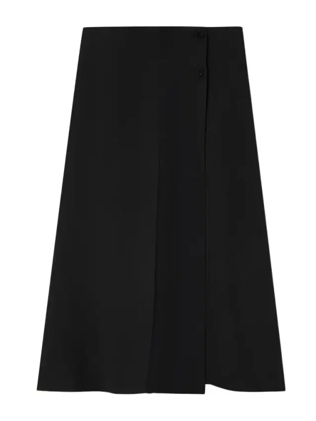 Loro Piana Alida Bead-embellished Pleated Silk Crepe De Chine Midi Wrap Skirt