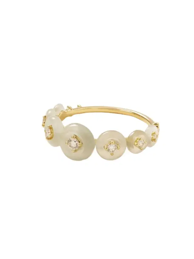 Surrounding 18-karat Gold, Aquamarine And Diamond Ring
