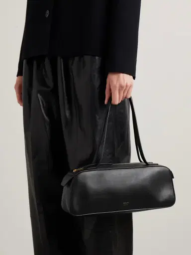 Khaite Simona Leather Shoulder Bag | Thumbnail 2 Khaite Simona Leather Shoulder Bag | Thumbnail 2