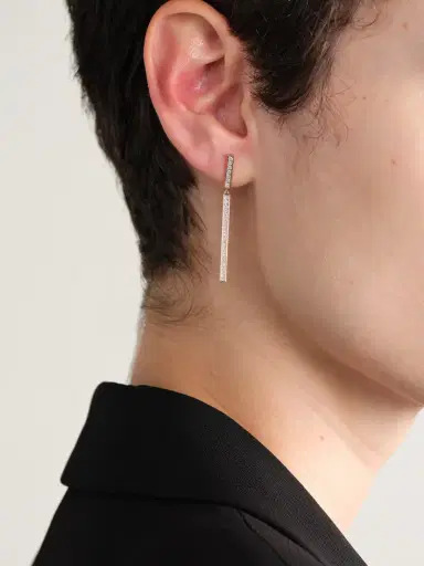 Mateo 14-karat Gold Diamond Earrings | Thumbnail 2