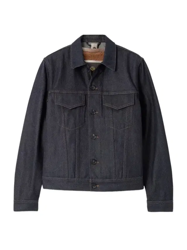Loro Piana Kea Shearling-trimmed Cotton And Cashmere-blend Denim Jacket