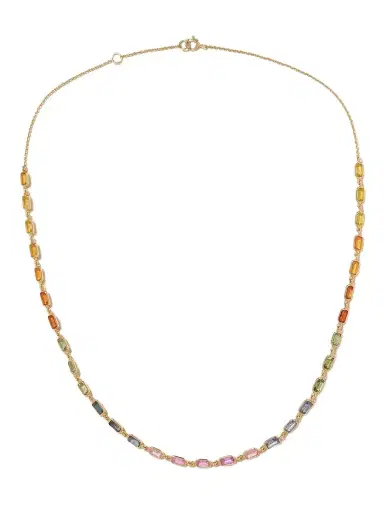 JIA JIA 14-karat Gold Sapphire Necklace | Thumbnail 1 JIA JIA 14-karat Gold Sapphire Necklace | Thumbnail 1