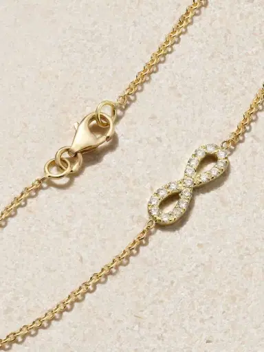 Jennifer Meyer Infinity 18-karat Gold Diamond Bracelet | Thumbnail 3 Jennifer Meyer Infinity 18-karat Gold Diamond Bracelet | Thumbnail 3