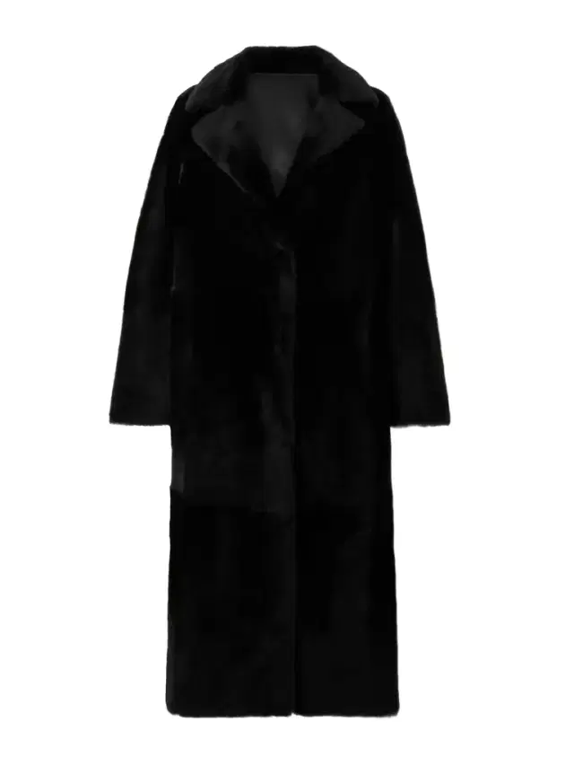 Reversible Shearling Coat