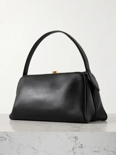 Khaite Cate Leather Tote | Thumbnail 3 Khaite Cate Leather Tote | Thumbnail 3