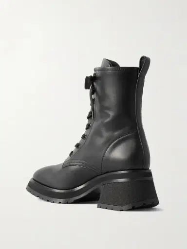 Moncler Gigi Leather Ankle Boots | Thumbnail 3