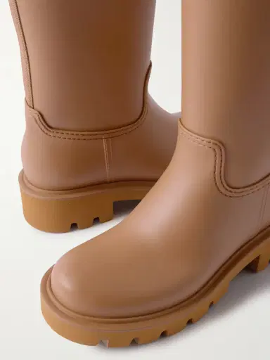 Moncler Kickstream Pvc And Shell Knee Boots | Thumbnail 4