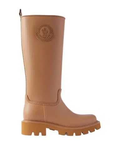 Moncler Kickstream Pvc And Shell Knee Boots | Thumbnail 1