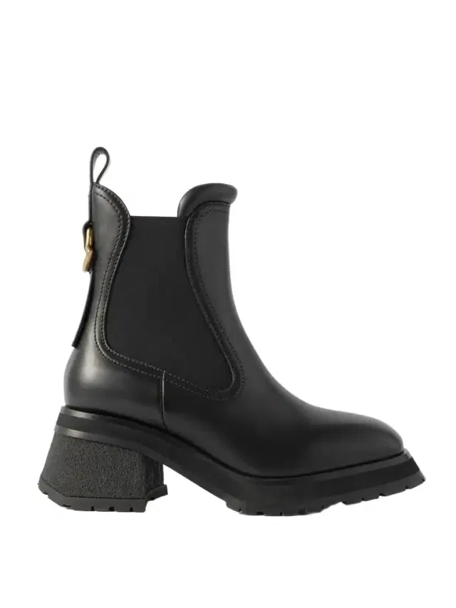 Moncler Gigi Embellished Leather Chelsea Boots