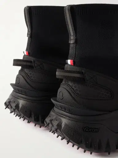 Moncler Trailgrip Rubber-trimmed Stretch-knit Sneakers | Thumbnail 4 Moncler Trailgrip Rubber-trimmed Stretch-knit Sneakers | Thumbnail 4