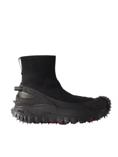 Moncler Trailgrip Rubber-trimmed Stretch-knit Sneakers | Thumbnail 1 Moncler Trailgrip Rubber-trimmed Stretch-knit Sneakers | Thumbnail 1