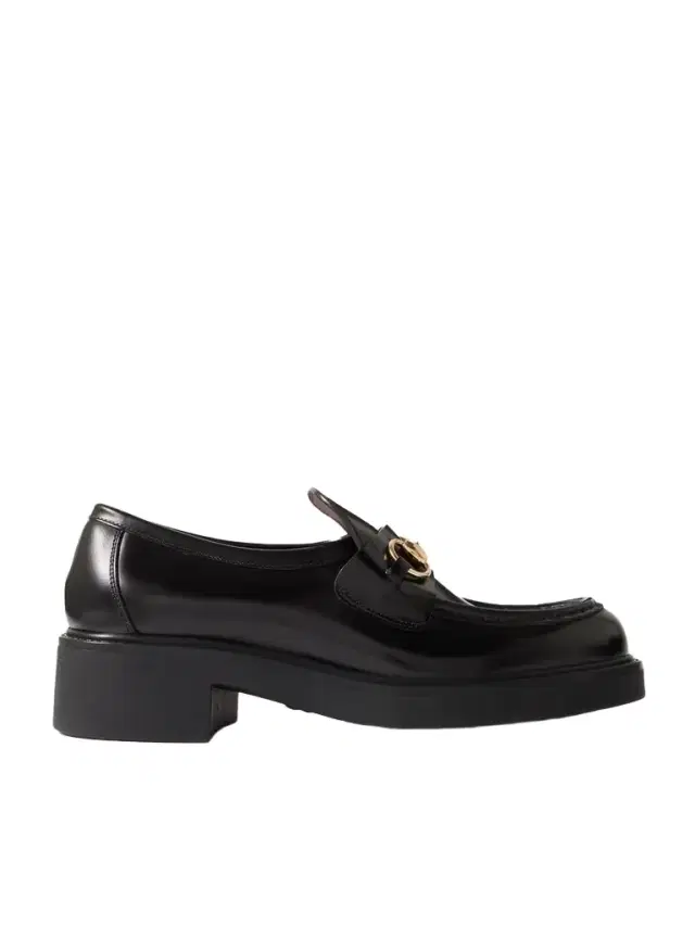 Horsebit-embellished Leather Loafers