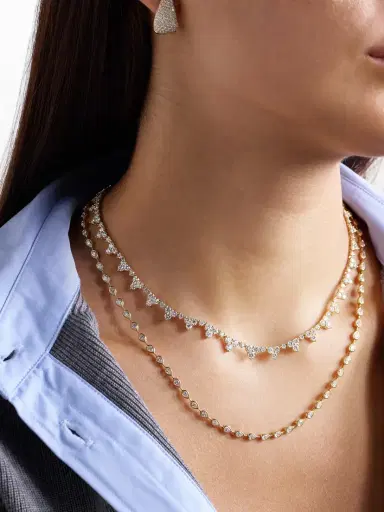 Anita Ko Eternity 18-karat Gold Diamond Choker | Thumbnail 5