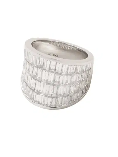 Anita Ko Galaxy 18-karat White Gold Diamond Ring | Thumbnail 1 Anita Ko Galaxy 18-karat White Gold Diamond Ring | Thumbnail 1