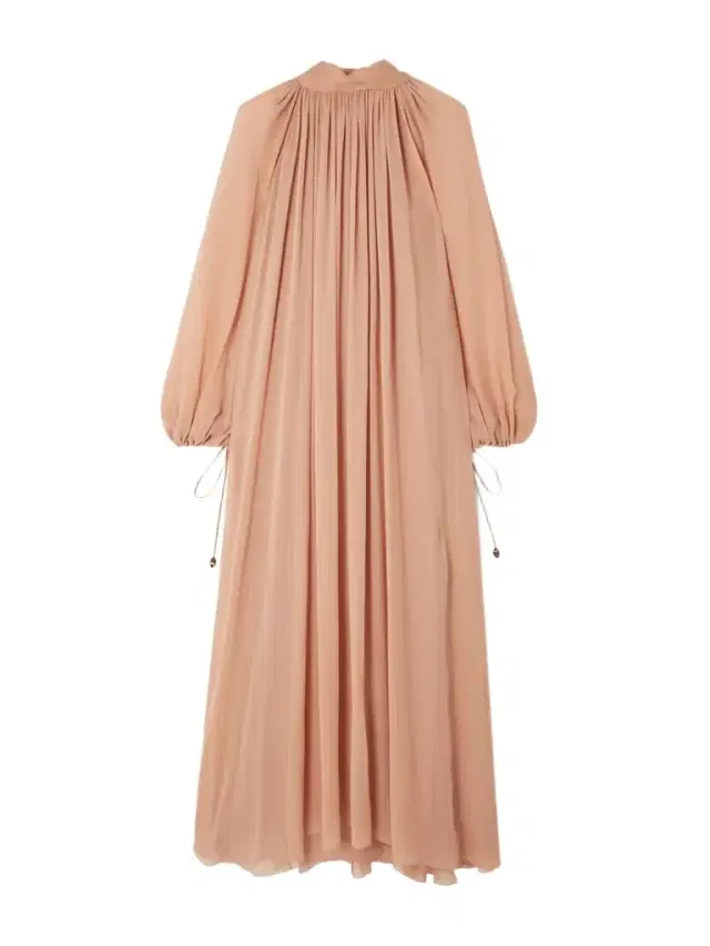 Pleated Silk-georgette Midi Dress