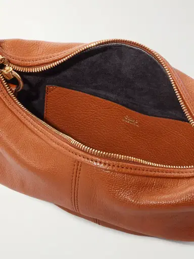 Chloé Bracelet Embellished Glossed Textured-leather Shoulder Bag | Thumbnail 5