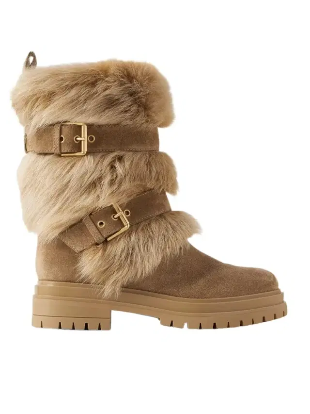 Maverick 35 Shearling And Suede Snow Boots