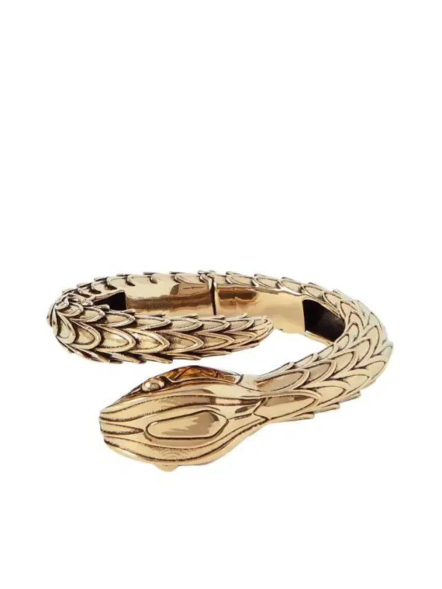 Snake Gold-tone Cuff