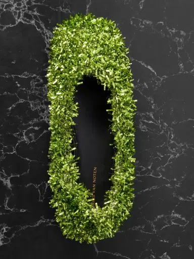 Dries Van Noten Tinsel-embellished Leather Ballet Flats | Thumbnail 5