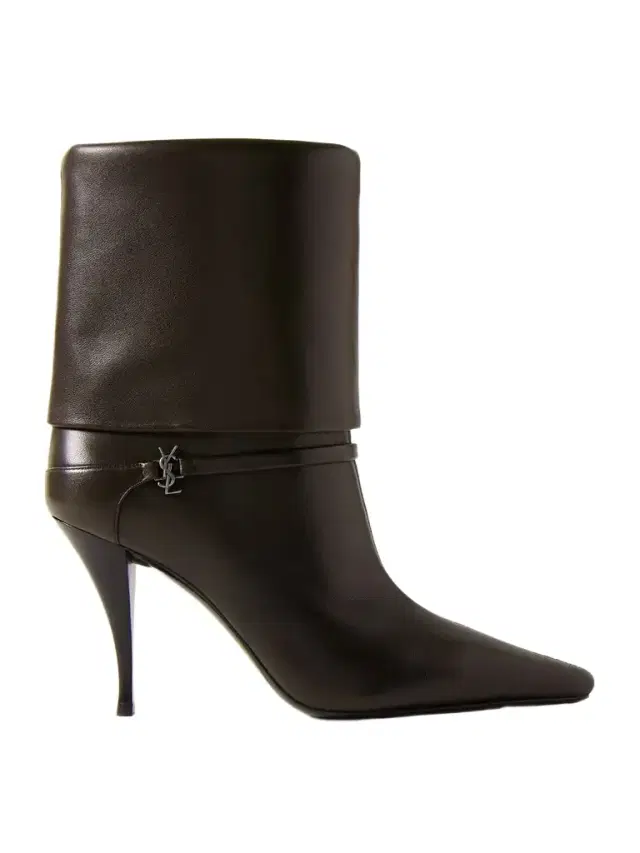Niki Embellished Leather Ankle Boots