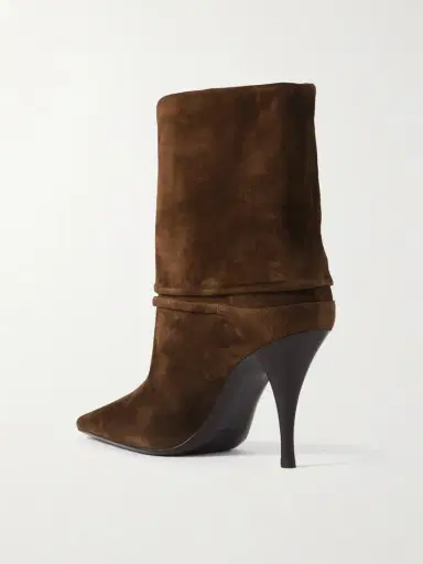 Saint Laurent Niki Embellished Suede Ankle Boots | Thumbnail 3 Saint Laurent Niki Embellished Suede Ankle Boots | Thumbnail 3