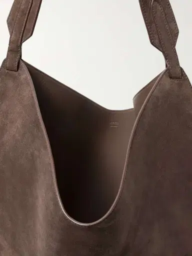 Khaite Lotus Medium Suede Tote | Thumbnail 6 Khaite Lotus Medium Suede Tote | Thumbnail 6