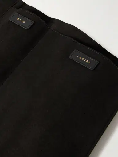 Anya Hindmarch Hair Kit Leather-trimmed Nylon-jacquard Cosmetic Case | Thumbnail 6 Anya Hindmarch Hair Kit Leather-trimmed Nylon-jacquard Cosmetic Case | Thumbnail 6