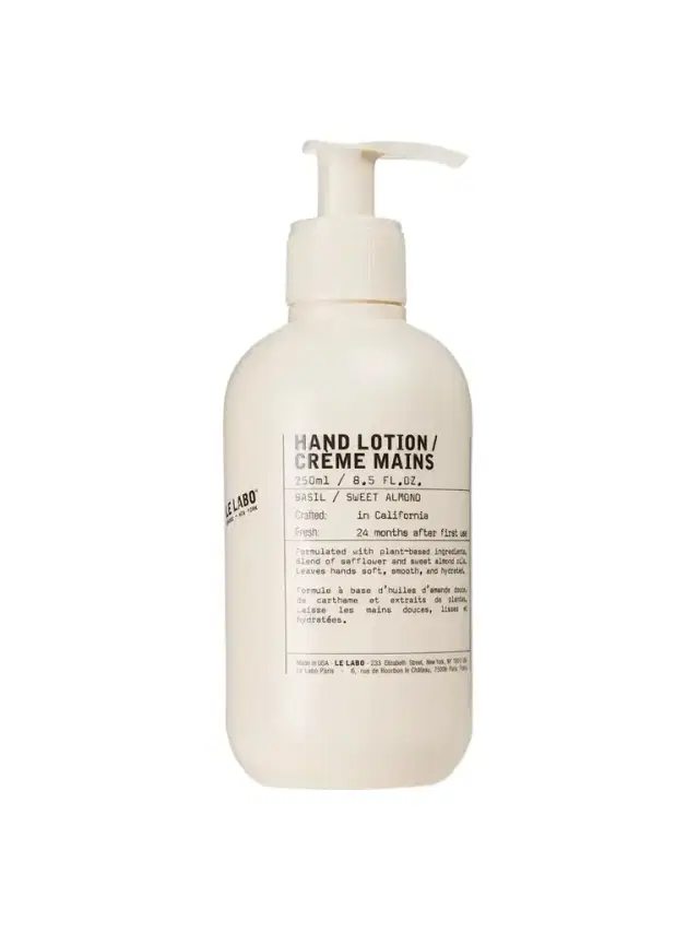 Basil Hand Lotion, 250ml