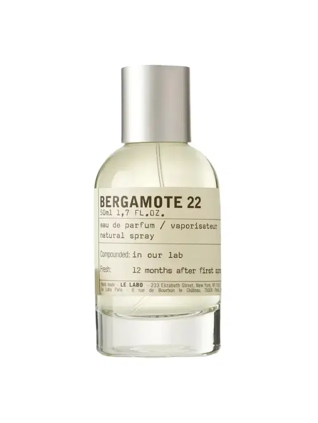 Eau De Parfum - Bergamote 22, 50ml