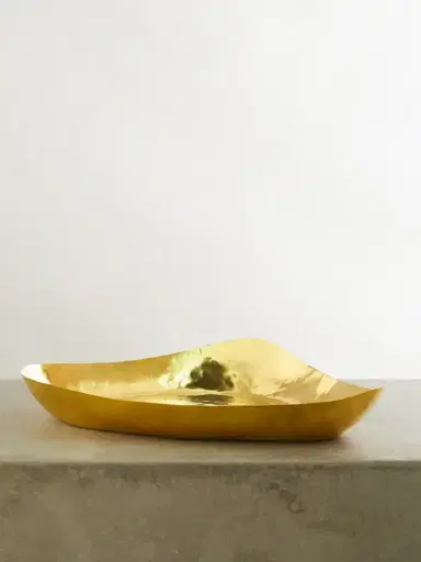 Tom Dixon Bash Hammered-brass Tray | Thumbnail 1 Tom Dixon Bash Hammered-brass Tray | Thumbnail 1