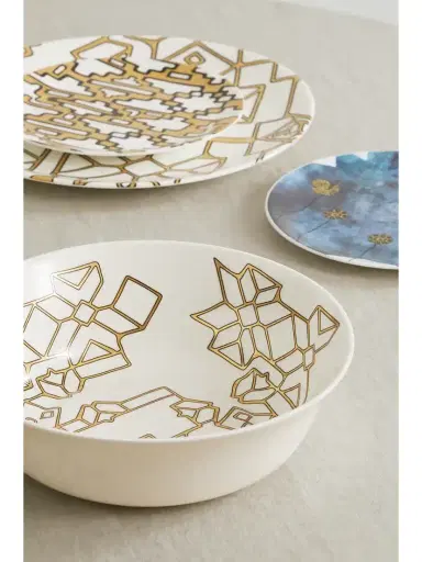 NIMEROLOGY Here Comes The Sun 26mm Gold-plated Bone China Bowl | Thumbnail 2 NIMEROLOGY Here Comes The Sun 26mm Gold-plated Bone China Bowl | Thumbnail 2