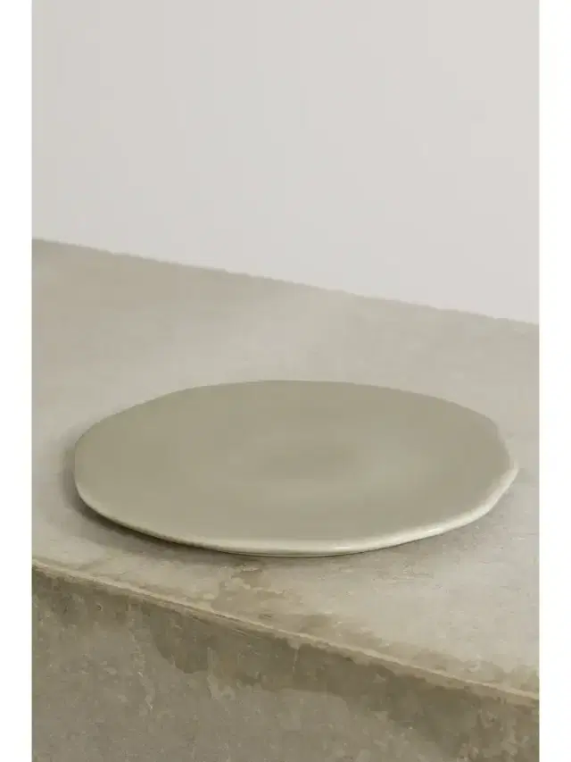 + Net Sustain Glazed Ceramic Display Plate
