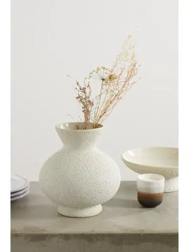MARLOE MARLOE + Net Sustain Sloane Glazed Ceramic Vase | Thumbnail 2 MARLOE MARLOE + Net Sustain Sloane Glazed Ceramic Vase | Thumbnail 2