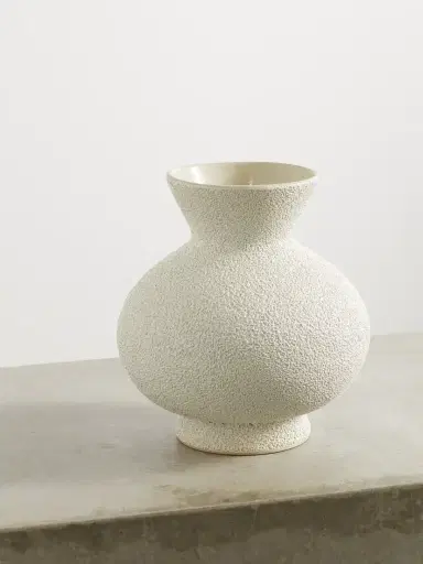 MARLOE MARLOE + Net Sustain Sloane Glazed Ceramic Vase | Thumbnail 1 MARLOE MARLOE + Net Sustain Sloane Glazed Ceramic Vase | Thumbnail 1