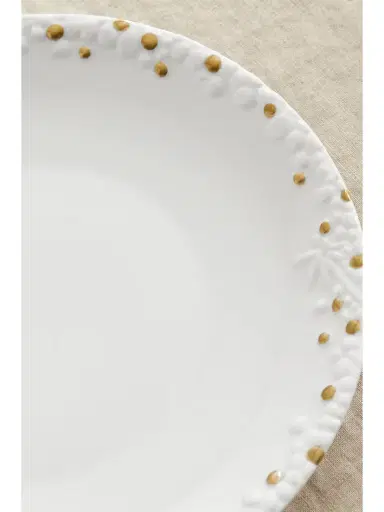 L'Objet + Haas Brothers Mojave 22cm Gold-plated Porcelain Dessert Plate | Thumbnail 4 L'Objet + Haas Brothers Mojave 22cm Gold-plated Porcelain Dessert Plate | Thumbnail 4