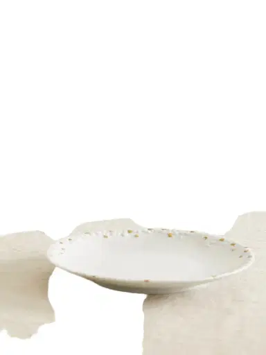 L'Objet + Haas Brothers Mojave 22cm Gold-plated Porcelain Dessert Plate | Thumbnail 1 L'Objet + Haas Brothers Mojave 22cm Gold-plated Porcelain Dessert Plate | Thumbnail 1