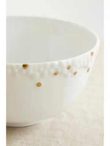 L'Objet + Haas Brothers Mojave 14cm Gold-plated Porcelain Bowl | Thumbnail 4 L'Objet + Haas Brothers Mojave 14cm Gold-plated Porcelain Bowl | Thumbnail 4