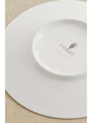 L'Objet Perlée Set Of Two Gold-plated Porcelain Teacup And Saucers | Thumbnail 5 L'Objet Perlée Set Of Two Gold-plated Porcelain Teacup And Saucers | Thumbnail 5