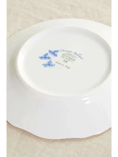 GINORI 1735 Oriente Italiano 17cm Gold-plated Porcelain Bread And Butter Plate | Thumbnail 3