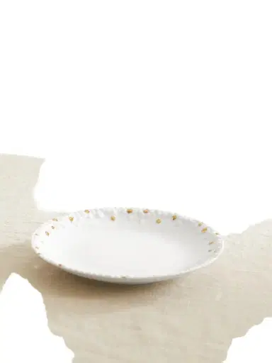 L'Objet + Haas Brothers Mojave 17cm Gold-plated Porcelain Plate | Thumbnail 1 L'Objet + Haas Brothers Mojave 17cm Gold-plated Porcelain Plate | Thumbnail 1