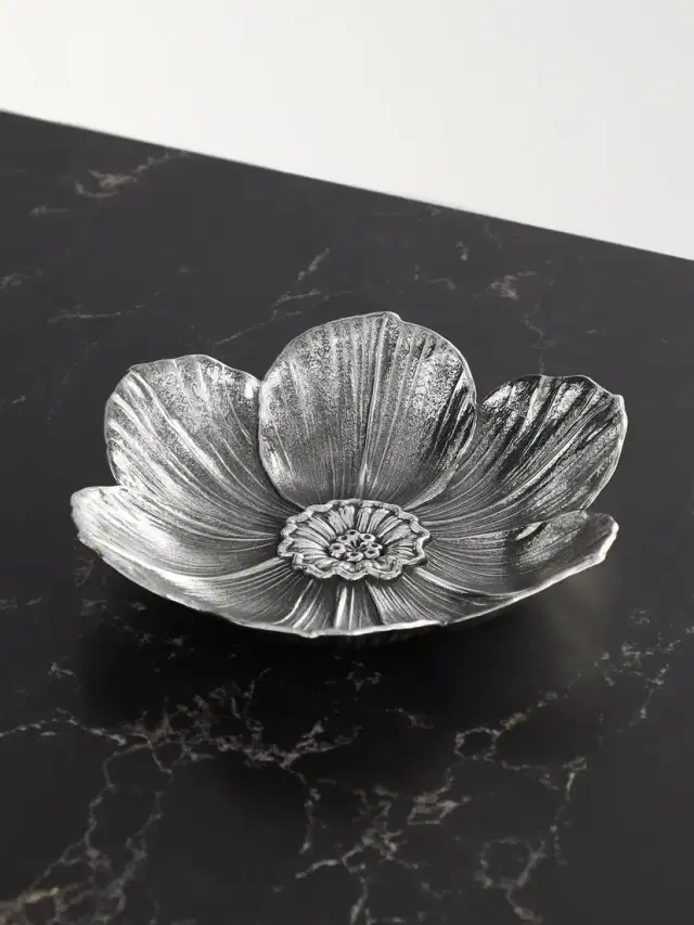 Narcissus Silver Bowl