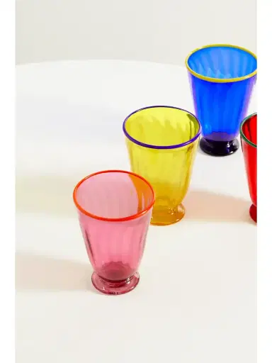 La DoubleJ Rainbow Set Of Four Murano Glasses | Thumbnail 3
