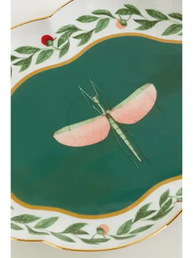 La DoubleJ Tea For Two Gold-plated Porcelain Tray | Thumbnail 3 La DoubleJ Tea For Two Gold-plated Porcelain Tray | Thumbnail 3