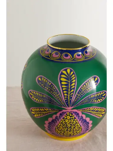 La DoubleJ Bubble Gold-plated Porcelain Vase | Thumbnail 3 La DoubleJ Bubble Gold-plated Porcelain Vase | Thumbnail 3