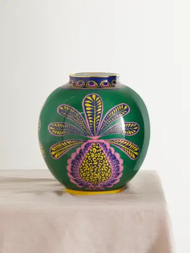 La DoubleJ Bubble Gold-plated Porcelain Vase | Thumbnail 1 La DoubleJ Bubble Gold-plated Porcelain Vase | Thumbnail 1