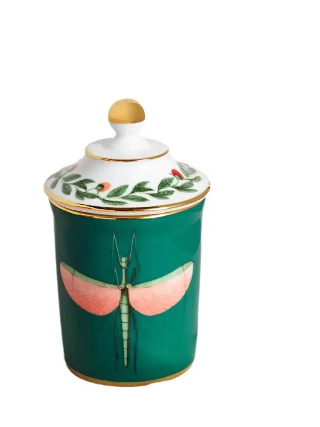 La DoubleJ Gold-plated Porcelain Mug